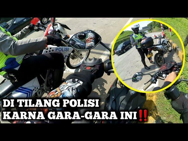 DI TILANG POLISI HANYA KARNA GARA-GARA INI‼️ MOTOVLOG INDONESIA