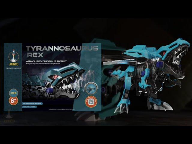 Johnco - Tyrannosaurus Rex - Armoured Dinosaur Robot