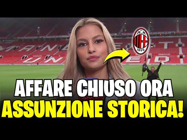  PUOI FESTEGGIARE! CONFERMATO ORA! GRANDI NOTIZIE! RINFORZO IN ARRIVO! ULTIME NOTIZIE DEL MILAN