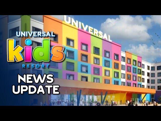 Universal Kids Resort Texas Update: Vertical Construction Starts, New Hotel Art, and Site Plans