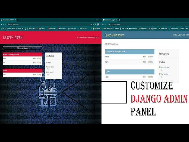 Customize Django Admin Panel