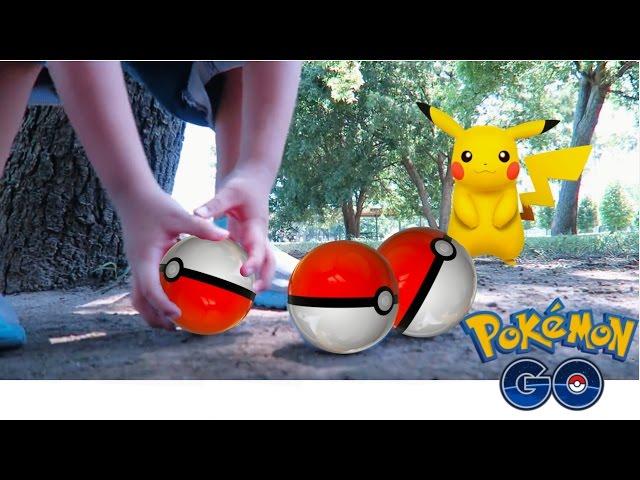 POKEMON GO IN REAL LIFE!| HOW TO CATCH PIKACHU IN POKEMON GO