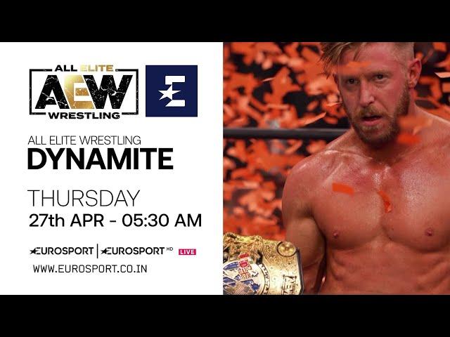 AEW | AEW Dynamite | Wrestling | English | Eurosport India