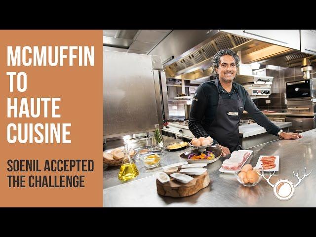 Master chef transforms McMuffin Bacon & Egg into haute cuisine