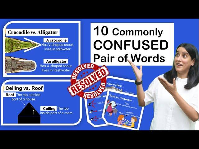 Commonly Confused Words in English | Spoken English Lesson