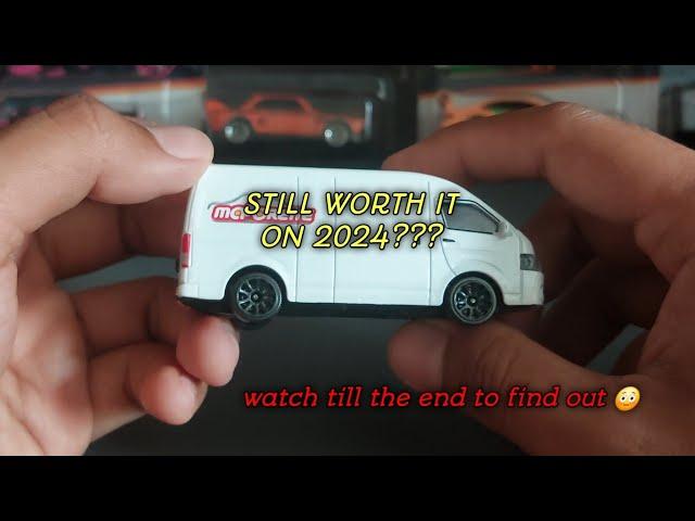 Unboxing Toyota Hiace Series 2 by Majorette