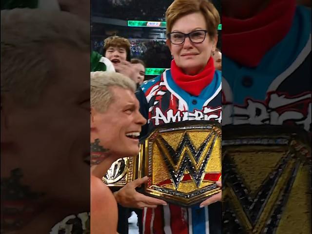 This is for you Mama Rhodes  #WrestleMania