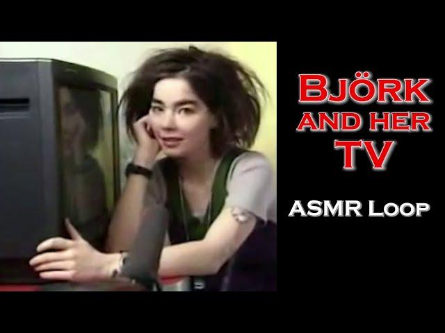 ASMR Loop: Björk and her TV - Unintentional ASMR - 1 Hour