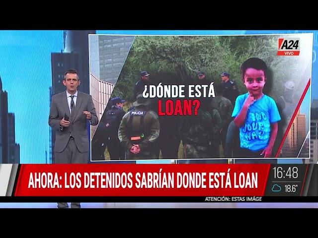  Caso Loan: encontraron un cuchillo y una media en el rastrillaje