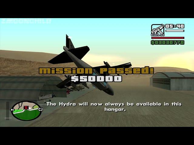 Vertical Bird with a Cuntgun - Mansion mission 2 - GTA San Andreas