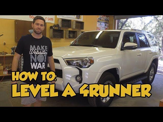 How To 02: Spacer Leveling Kit 5th Gen Toyota 4Runner