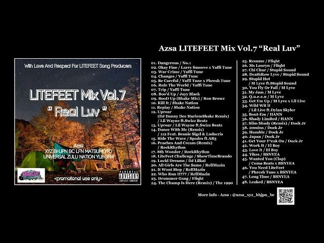 Azsa LITEFEET Mix Vol.7 “Real Luv”