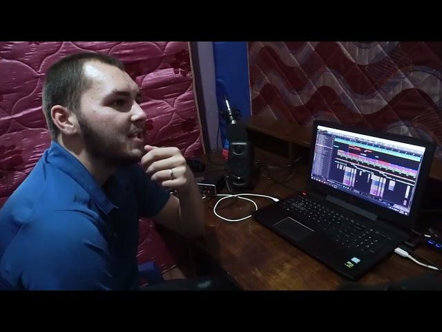 Day in Life of White Music Producer Living in African Village