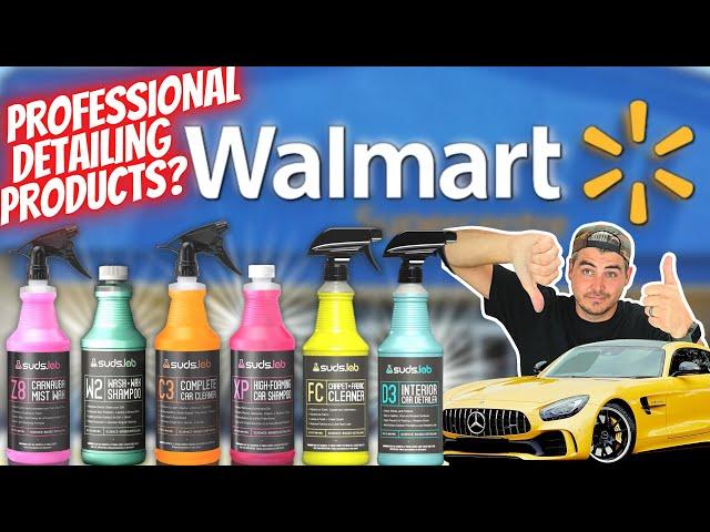 PROFESSIONAL DETAILING PRODUCTS AT WALMART | Car Detailing | Suds Lab