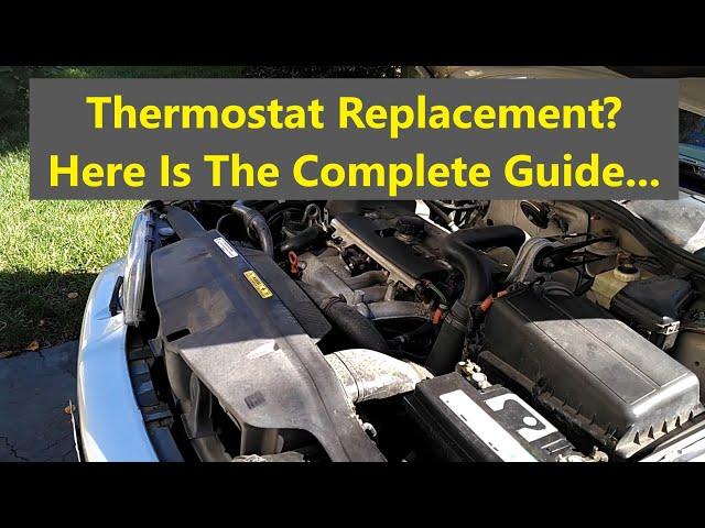 Complete how to guide to replace the thermostat Volvo 850, S70, V70, XC70, C70, V70R P80 car - REMIX