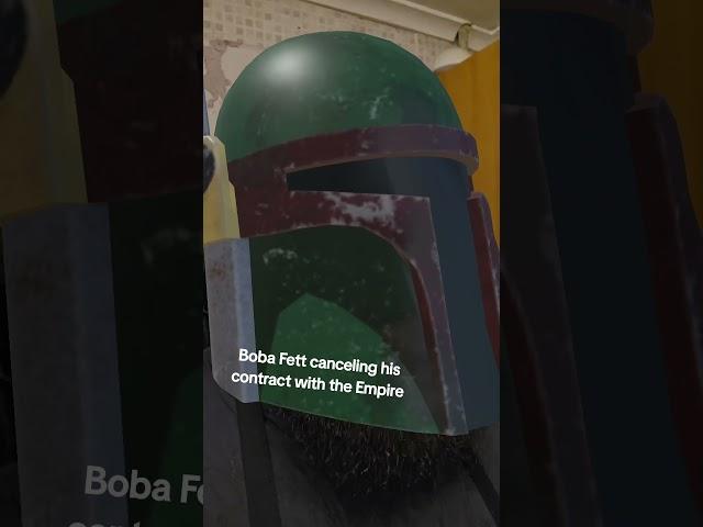 Boba Fett 2 weeks notice