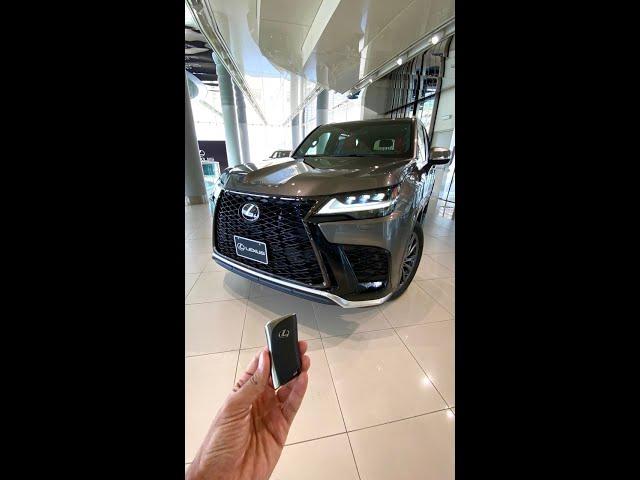 2022 Lexus LX 600 F Sport #ASMR #shorts