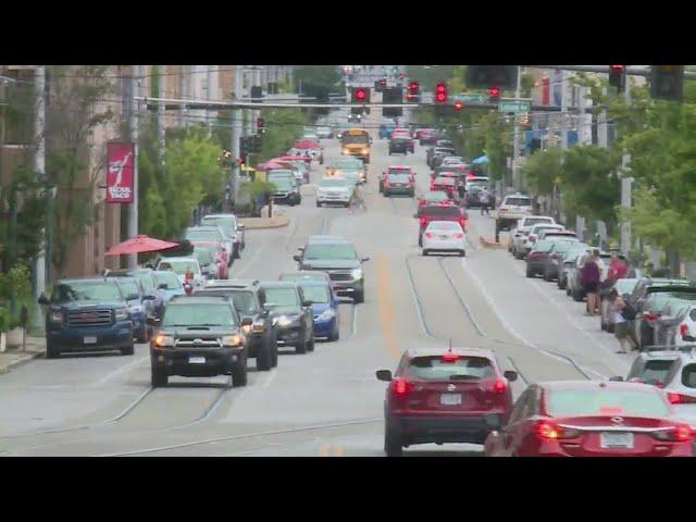 Delmar Loop Trolley testing new car Tuesday, Jan. 10