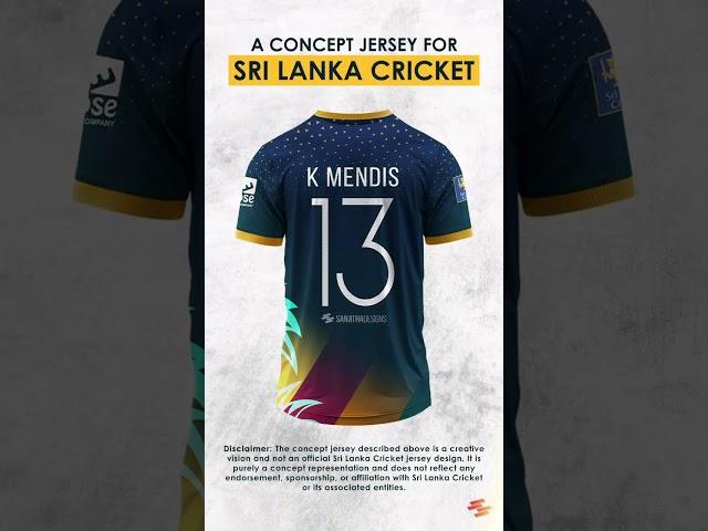 Revolutionary Concept Jersey for Sri Lanka Cricket