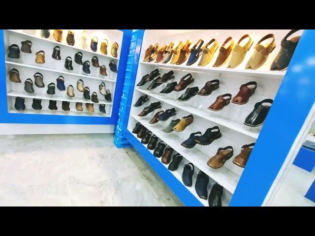 Peshawari chappals Qadam Shoes brand ghani Khan road Charsadda kpk