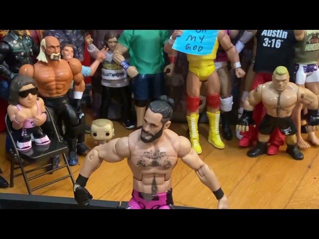 JOHN CENA VS SETH ROLLINS ACTION FIGURE HARDCORE MATCH!