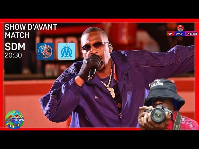 SDM SHOW AU PARC DES PRINCES AVANT MATCH PARIS - OM