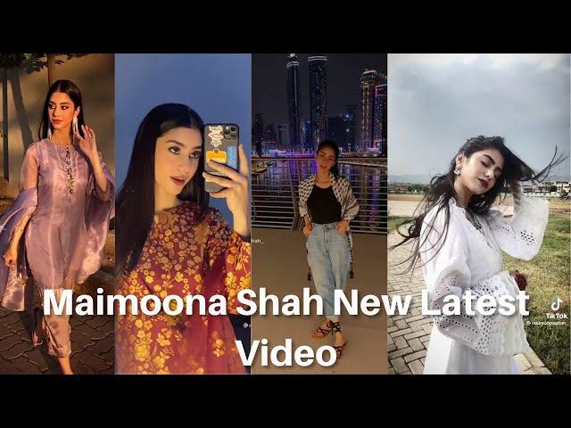 Maimoona Shah | New Latest TikTok video| Pakistani TikToker @maimoonashah4877