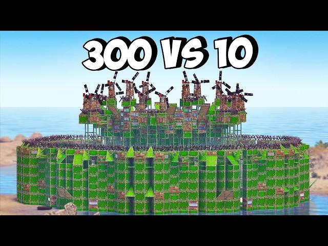 300 vs 10! Я СОБРАЛ АРМИЮ ПОДПИСЧИКОВ ПРОТИВ КЛАНА КИТАЙЦЕВ в РАСТ/RUST