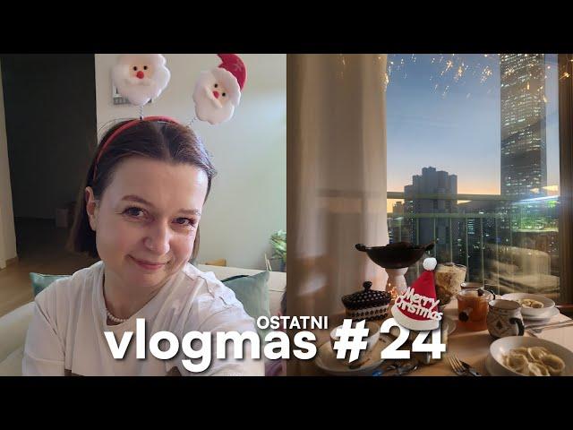 Vlogmas z Korei vol.24 Pierwsze święta w Naszym mieszkaniu: piernik daktylowy, pakowanie prezentów