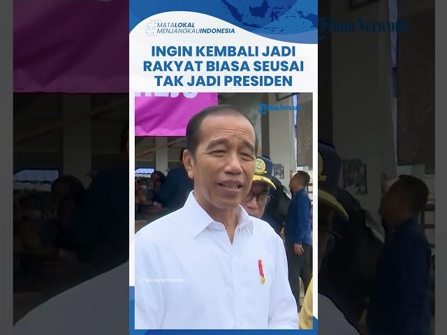 Segera Pensiun di Tahun Ini, Jokowi Nyatakan Ingin Kembali Jadi Rakyat Biasa di Solo