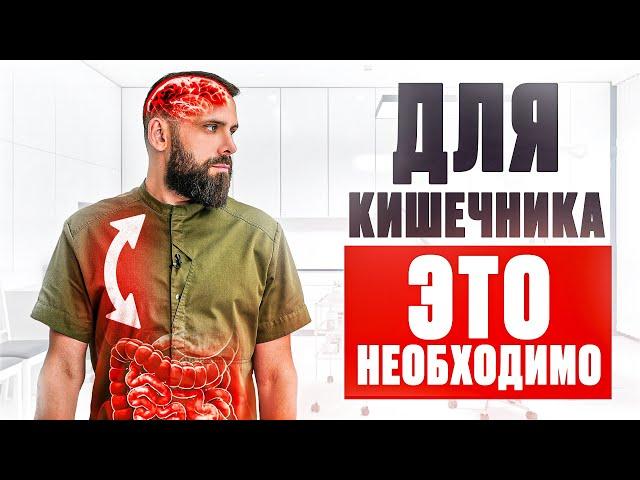 Кишечник на 90% зависит именно от ЭТОГО! (Научно доказано)