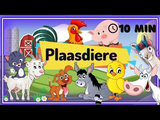 Plaasdiere vir kleuters / Alfabet klanke #Afrikaans #Kinders #Plaas