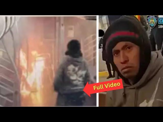 woman on fire subway video | woman set on fire in ny subway | woman on fire subway |Video Goes Viral