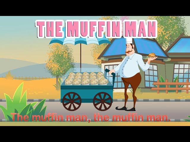 Muffin Man (HD with Lyrics) - Nursery Rhymes by EFlashApps