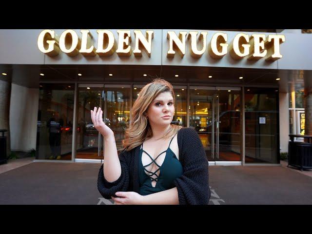 I Booked the Cheapest Room at Golden Nugget in Downtown Las Vegas...