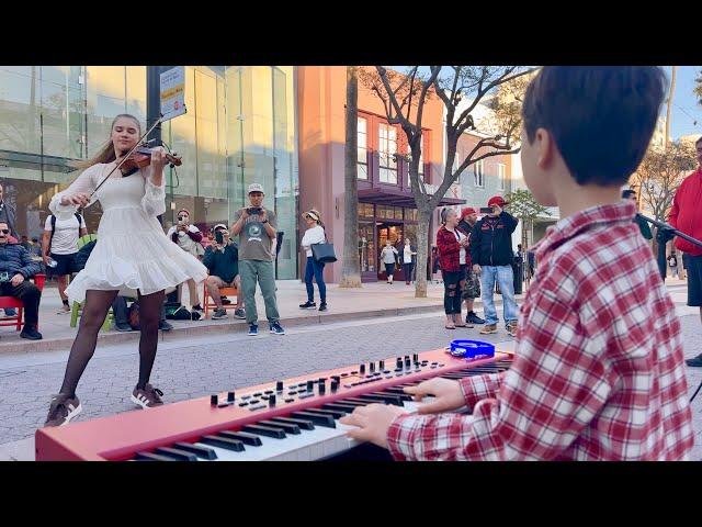 HOW INCREDIBLY GOOD IS SHE?! | Fly Me To The Moon - 6 Years Old Leo & Karolina Protsenko