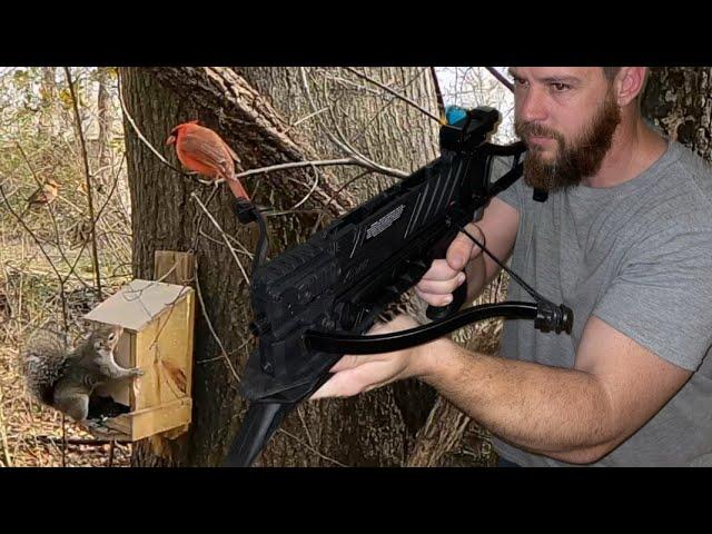 Unboxing & Squirrel Hunting w/ Vlad Tactical Repeating Crossbow