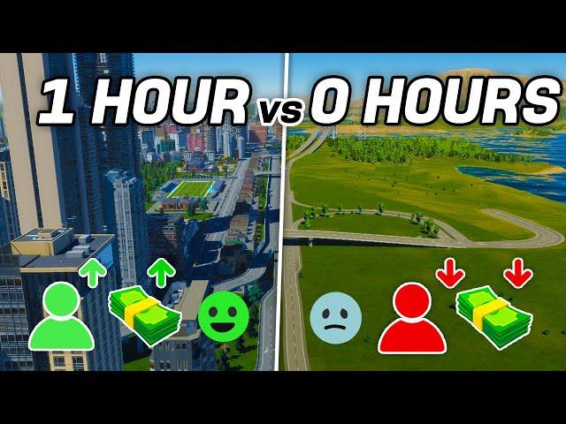 1 Hour City Challenge in Cities: Skyines II