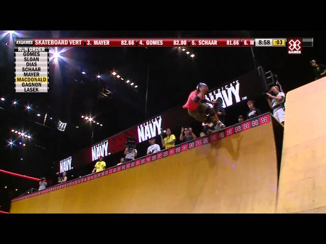 X Games Los Angeles 2012: Andy Macdonald's Bronze Medal Run