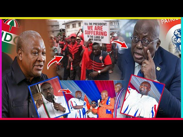 HOt!  Mahama F!res Nana Addo to Fix the Economy & Not Making Empty Campaign!