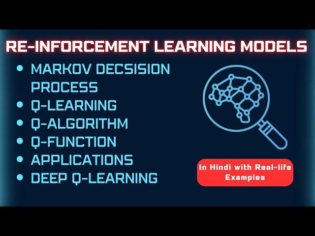 Lecture 5.2 | Reinforcement learning models | Q Learning | Markov Decision Process | #mlt #aktu #ml