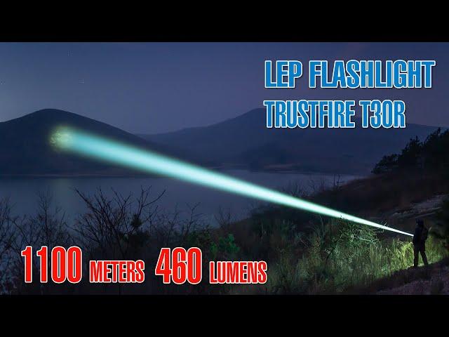 LEP Flashlight丨TrustFire T30R LED Flashlight 460 Lumens Light