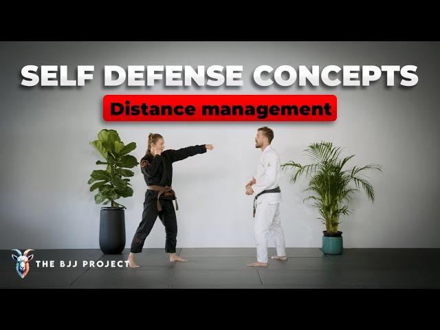 Jiu-Jitsu Self-Defense Fundamentals: Effective Distance Management Tactics #bjj #jiujitsu