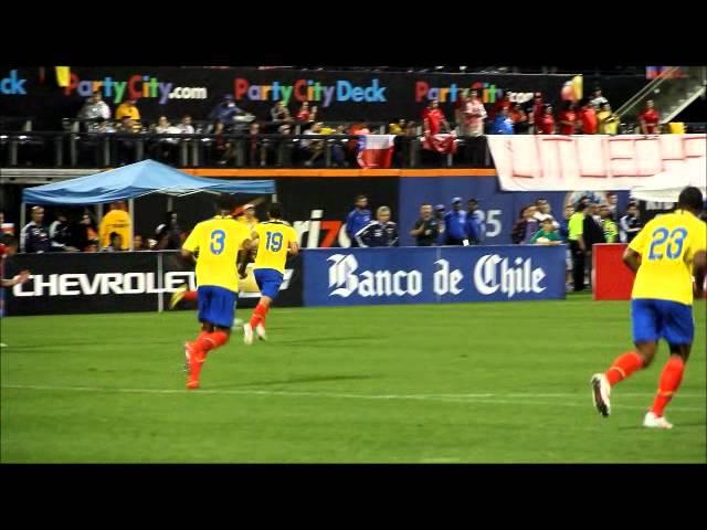 1495 Sports video look from the Chile/Ecuador soccer match at Citi Field