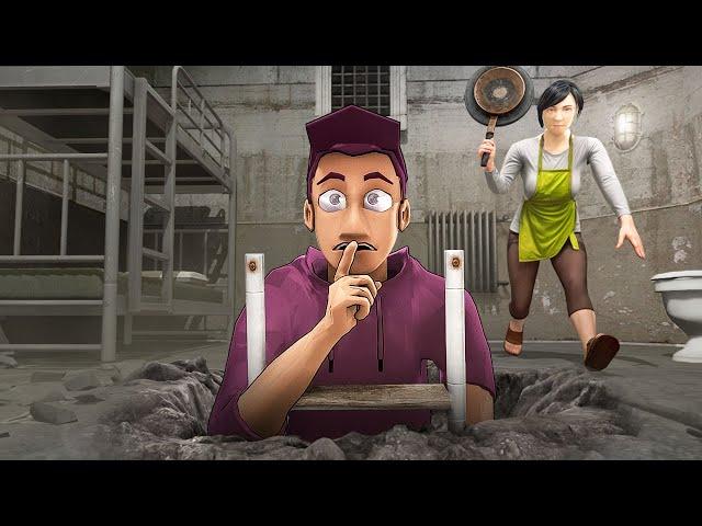 Escaping STRICT PRISON in Schoolboy Runaway!