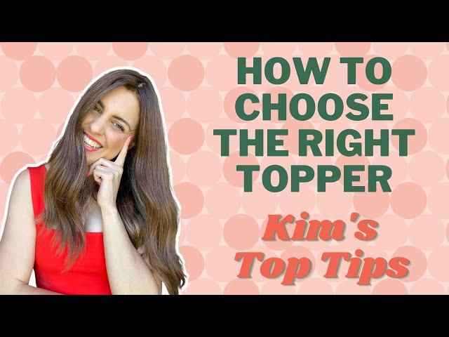 How To Choose the Best Hair Topper For You!
