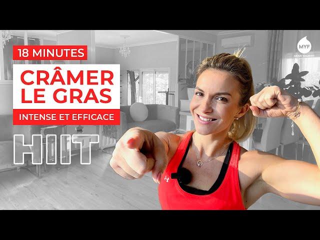 HIIT Brule graisse intense  - 18 min - Jessica Mellet - Move Your Fit