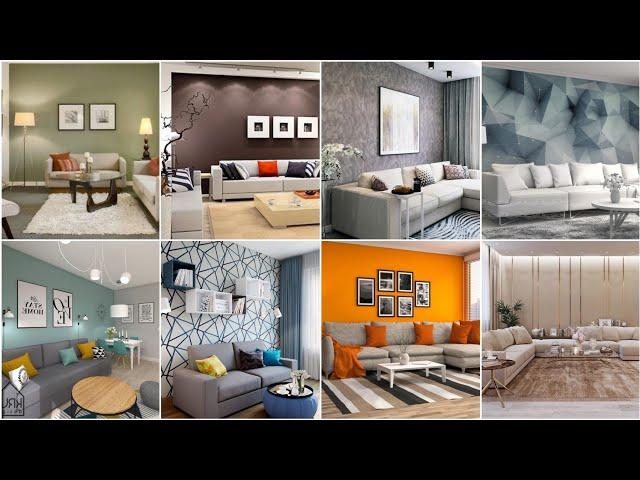 +100 Modern Living Room Color Combinations 2024 Wall painting colours ideas