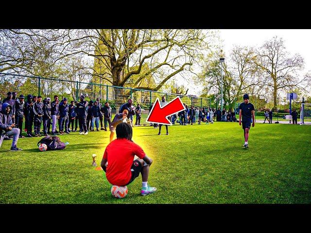 Unstoppable 16 Year Old Shuts Down the Whole Tournament (1v1s for £500) | www.thestreetzfootball.com