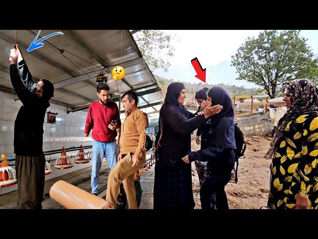 Doora family's emotional goodbye with grandma to go to the poultry house